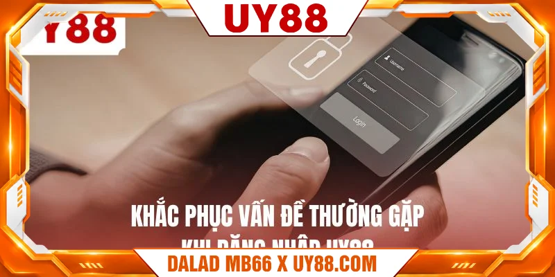 Khắc phục vấn đề thường gặp khi đăng nhập UY88
