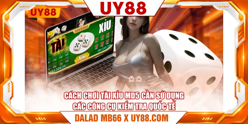 Cách chơi Tài Xỉu MD5 cần sử dụng các công cụ kiểm tra quốc tế