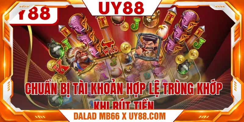 Chuẩn bị tài khoản hợp lệ trùng khớp khi rút tiền Chuẩn bị tài khoản hợp lệ trùng khớp khi rút tiền