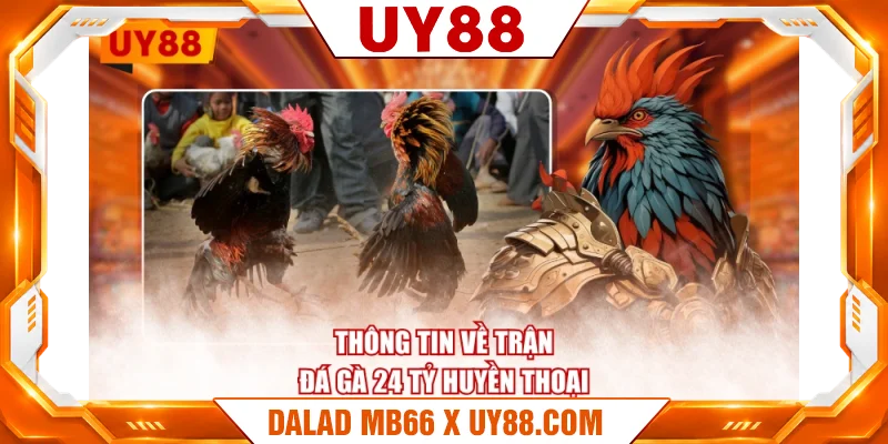 Thông tin về trận đá gà 24 tỷ huyền thoại Thông tin về trận đá gà 24 tỷ huyền thoại
